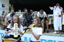 Żywiołowy koncert akordeonistów z Niemiec