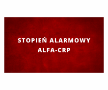 Stopień alarmowy ALFA-CRP