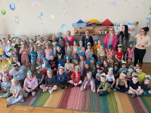 Przedszkolaki świętują Dzień Ziemi z Panią Wójt