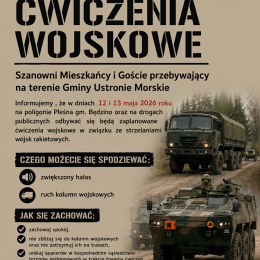 Uwaga! Ćwiczenia wojskowe.