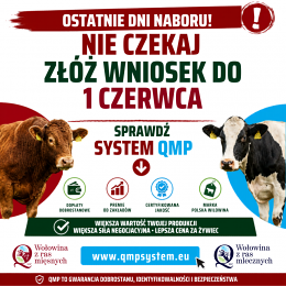 Ostatnie dni na złożenie wniosku do QMP